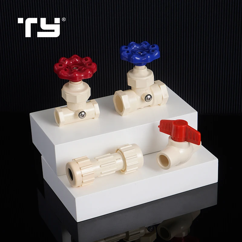 TY American market valve NSF UPC plastic CPVC UPVC PVC Compact ball valve for water system