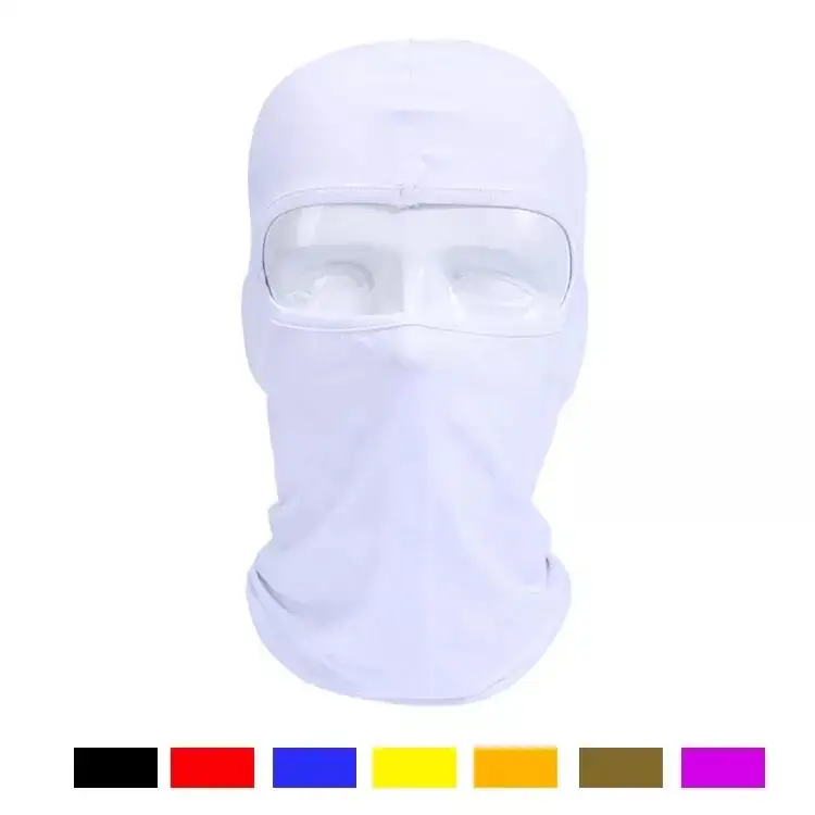 Designer Ski Masks Full Face Cover Ski Mask One Hole Spandex Ski Mask Balaclava For Men Women