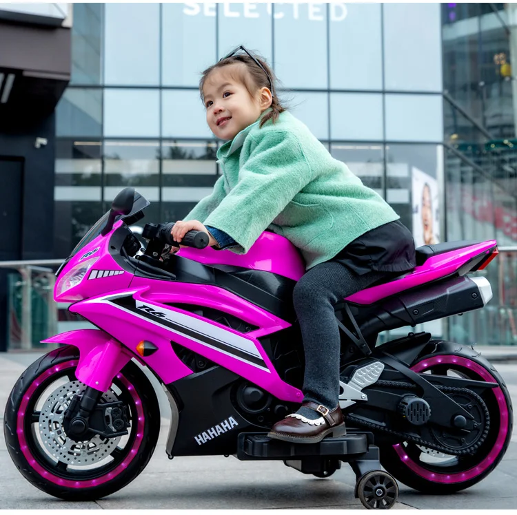 hot selling kids battery operated tricycle ride on car 12V electric children 4 wheels motorcycle toys
