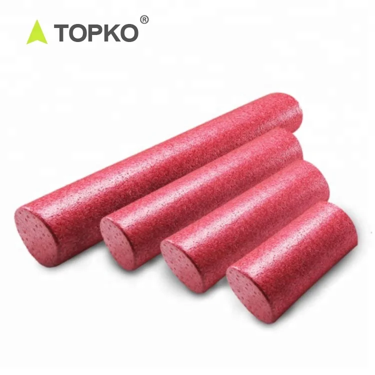 TOPKO Hot Selling Custom Logo Color Multifunction Fitness Gym Exercises Muscle Epp/ PU/ EVA Yoga Foam Roller
