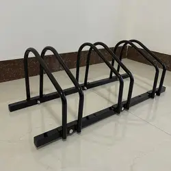 Напольная Стояночная стойка для велосипеда, 3 стойки для хранения велосипедов