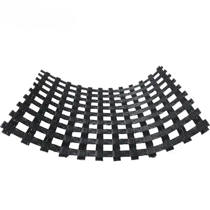 Factory price High Quality Earthwork Products PP Biaxial Steel Plastic Reinforcement Geogrid Fiberglass geogrid
