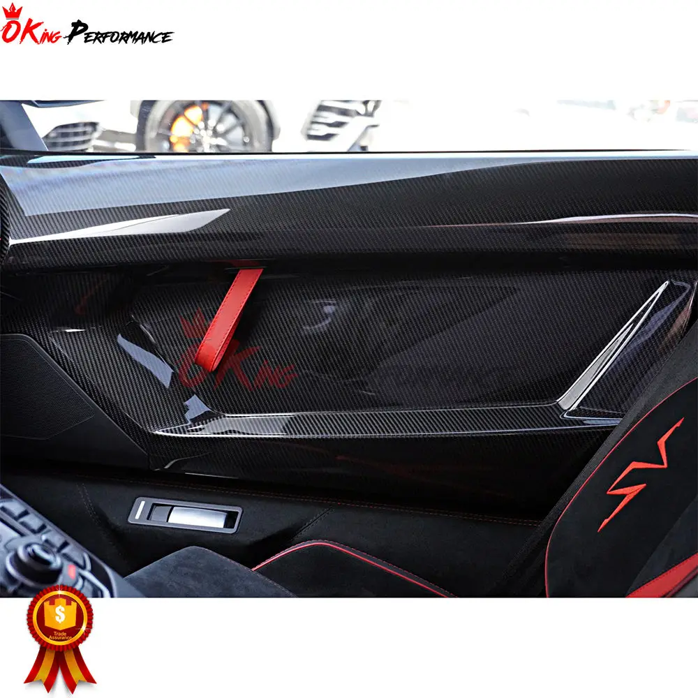 Внутренние дверные панели SVJ из сухого углеродного волокна для Lamborghini bronador LP700 LP720 LP750