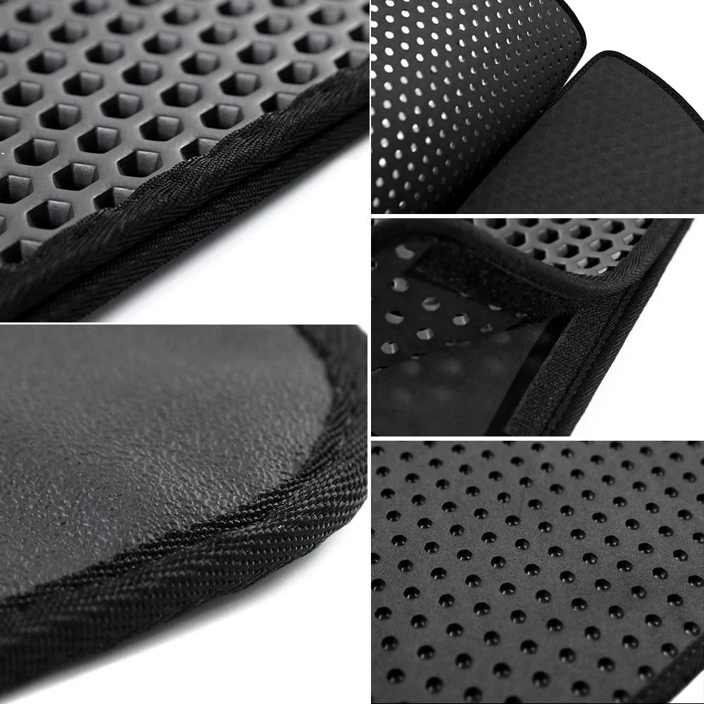 Custom Detachable Easy Cleaning Folding Sand Trapping Tray Toilet Pad EVA Waterproof Pet Cat Litter Box Mat