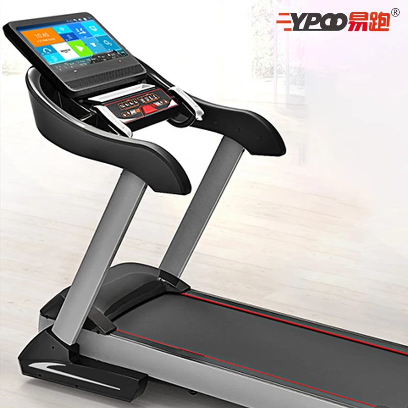 YPOO GTS7 home treadmilll Спортивная моторизованная беговая дорожка Фитнес-Оборудование Тренажерный Зал Беговая Дорожка тренажер с приложением