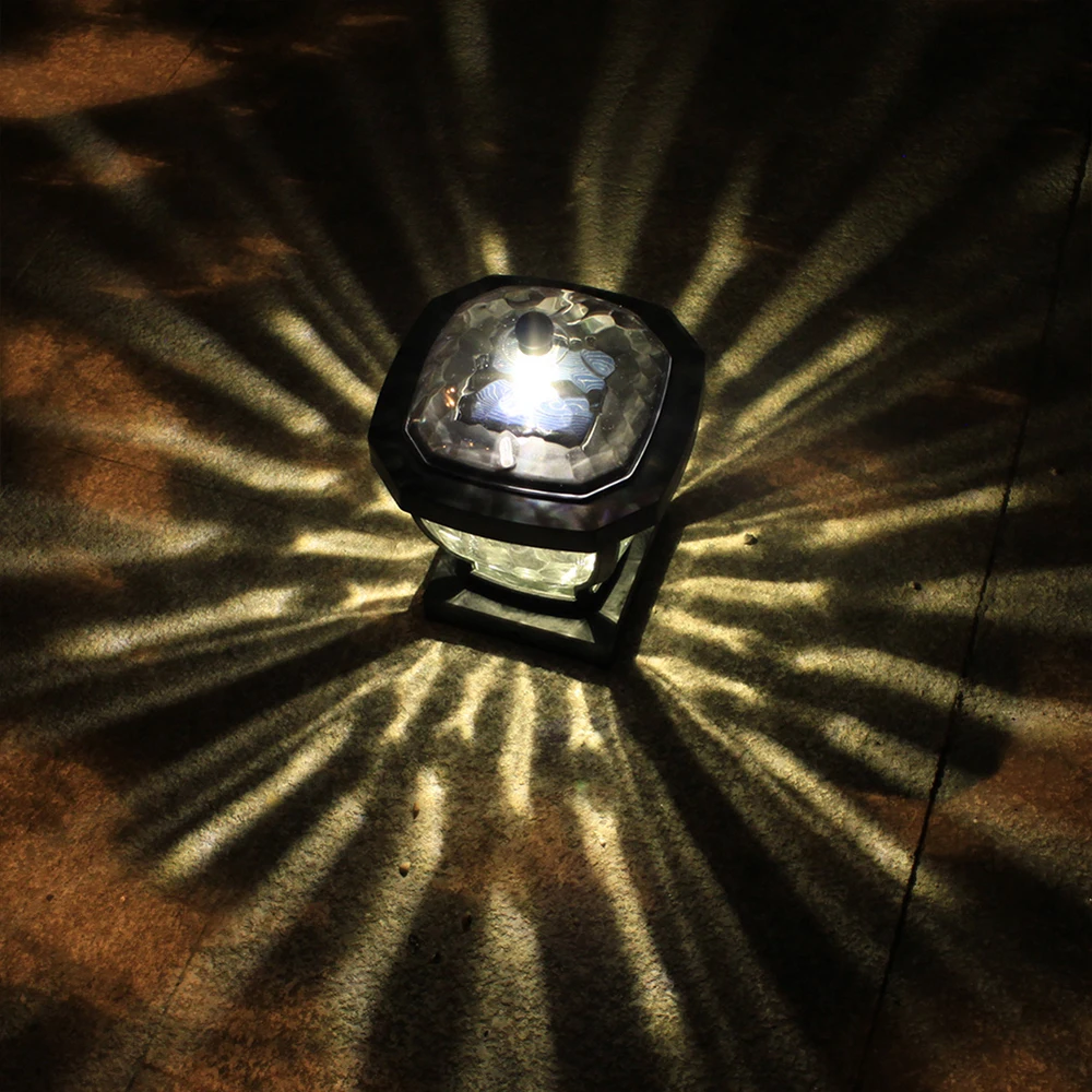 Outdoor waterproof led pillar solar gate light,solar garden light,solar post light