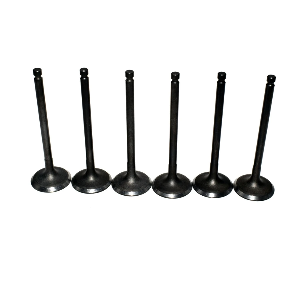 Set 6 Engine Intake Valves 2221137201 For Hyundai Santa Fe Sonata Tiburon New 22211-37201