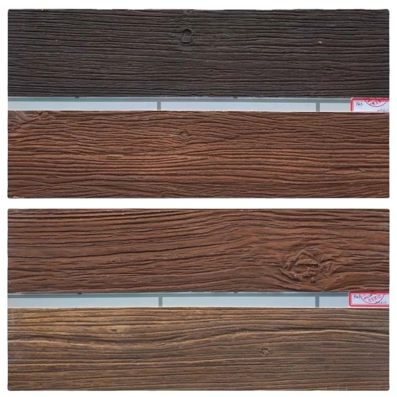 Classic Anti-Fire Ceramic Tiles Soft Stone Wall Panels Interior Exterior Decor Flexible Artificial Wood Veener 5mm Matte Finish
