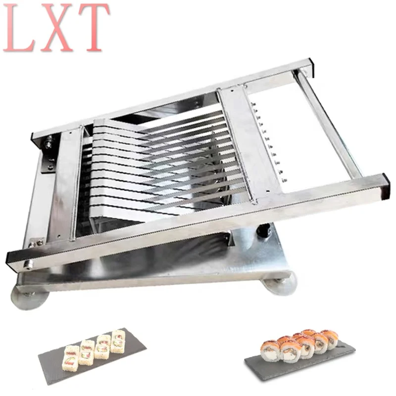 Manual  Sushi Roll Cutter Machine Japan Rice Sushi Roll Cutting Tool Sushi Roll Slicer Cutting Machine