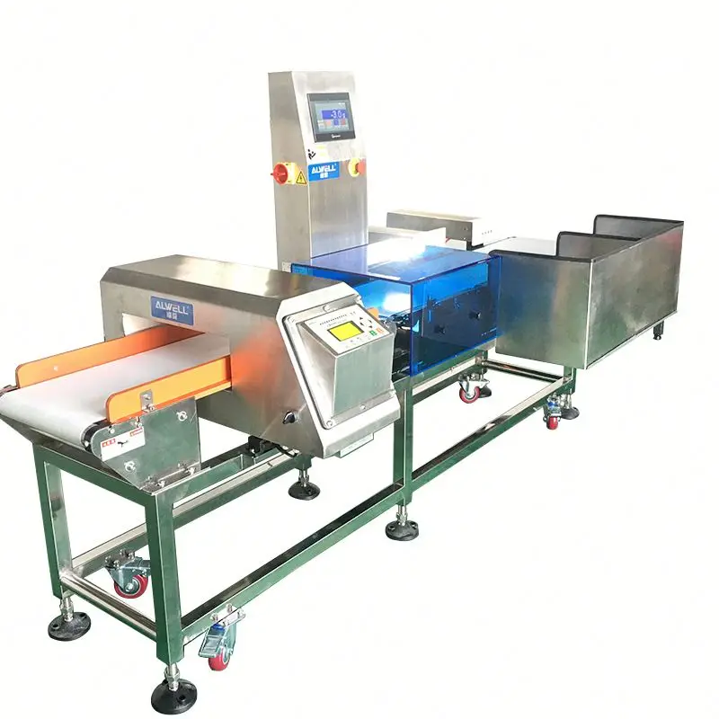 High Quality Check Weigher And Metal Detector Machinefood Scanner Metal Detector Combination