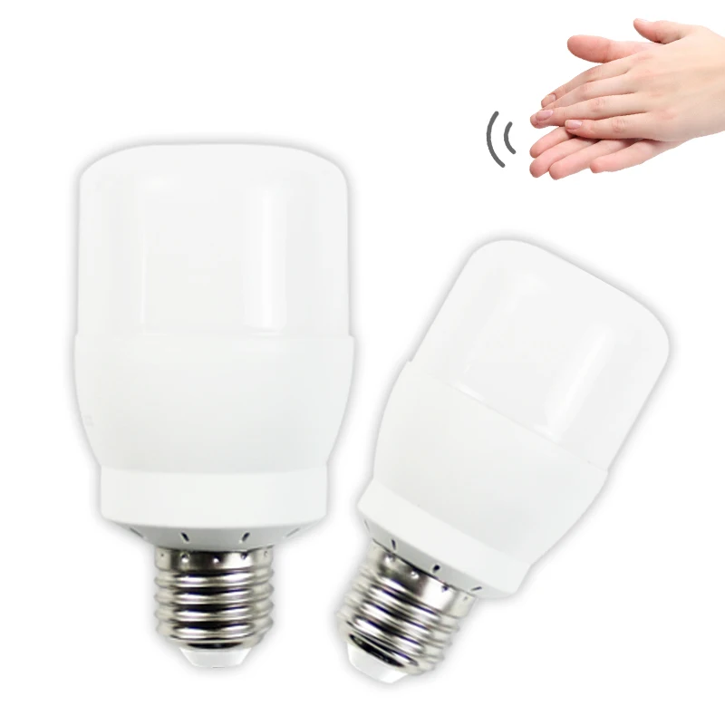 AC220V E27 Sound Sensor Led Light Bulb 6W 10W voice light control Motion Sensor sound voice led Bulb