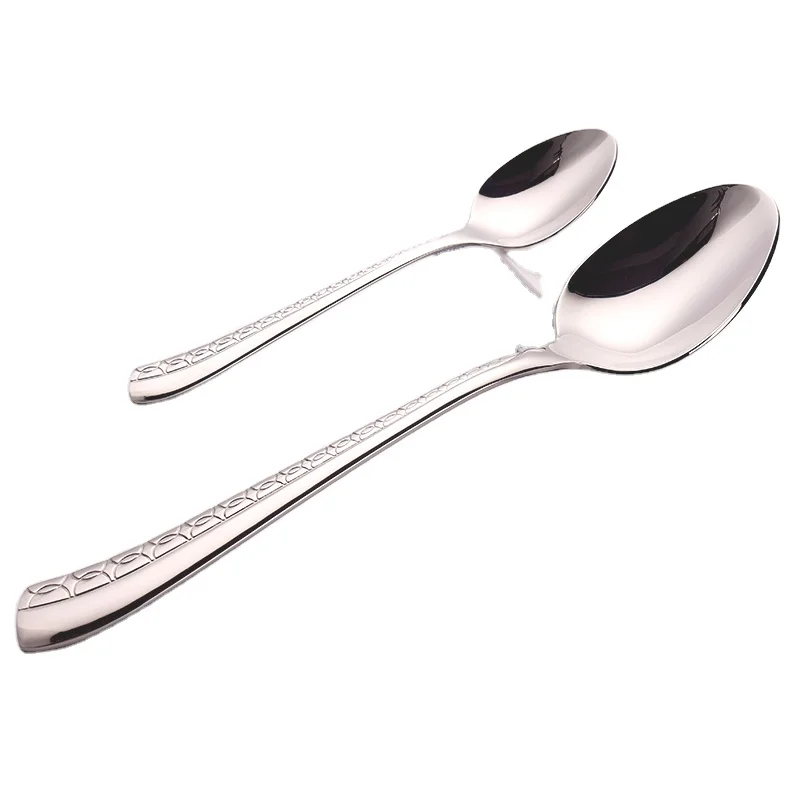 18/10 Stainless Steel Wedding Cutlery Sets Palace Style Luxury Fork Spoon Knife Set