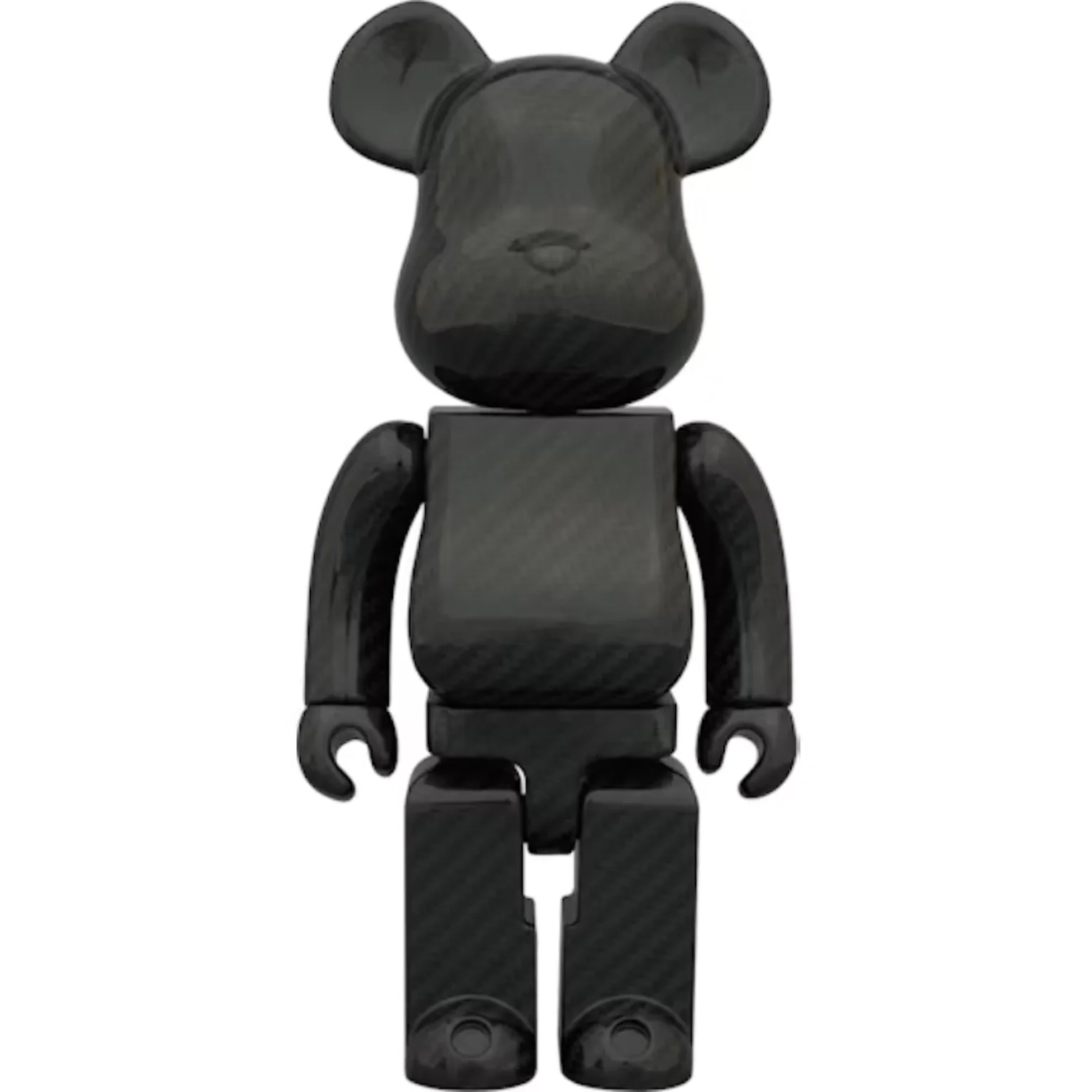 75cm High 100% Real Carbon Fiber Bearbrick Statue Ornaments Bear Sculptures
