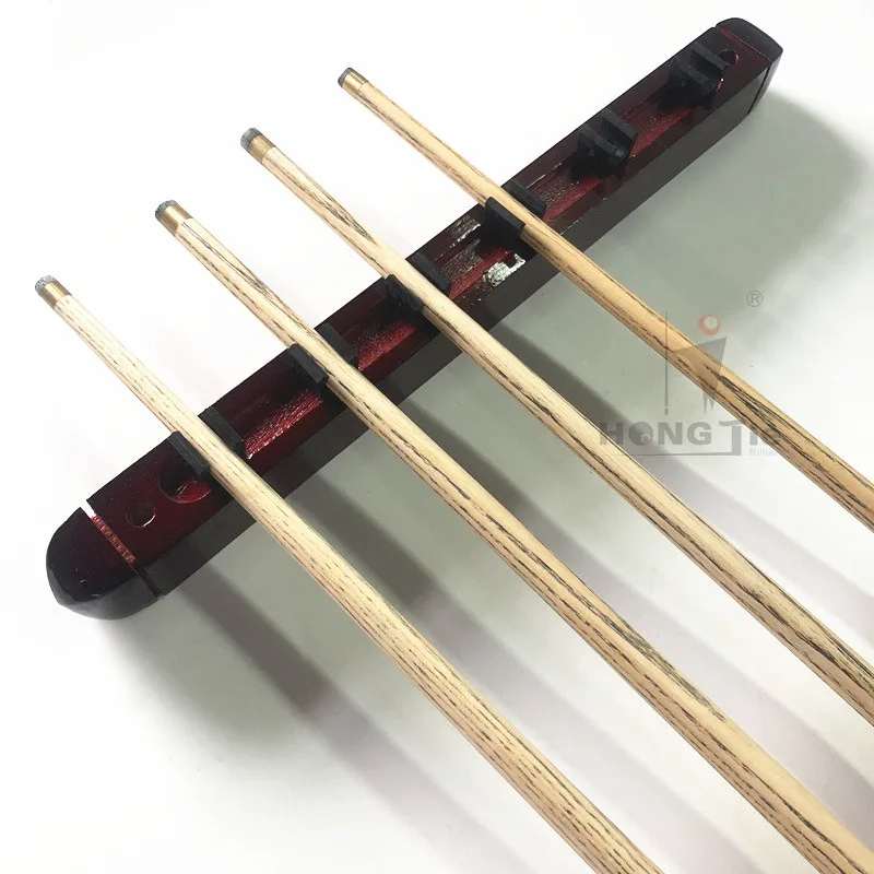 Hongjie Economic Billiard Wall Cue Rack, Billiard pool cue accessories