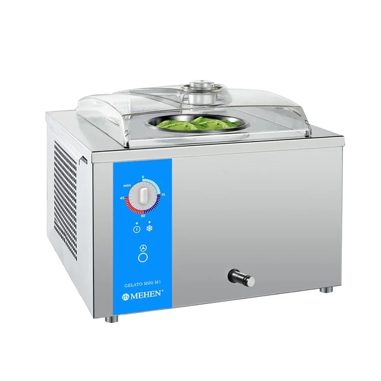 {MEHEN M1}mini counter top ice cream freezer for commercial use
