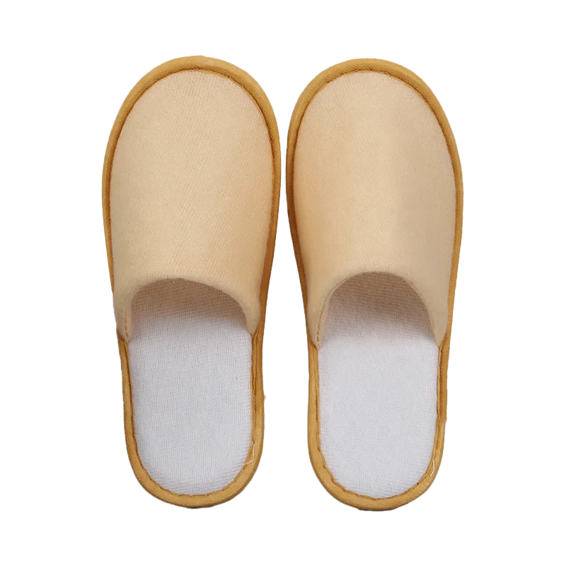 slippers logo anti slip blank hotel slippers disposable eco friendly hotel slippers