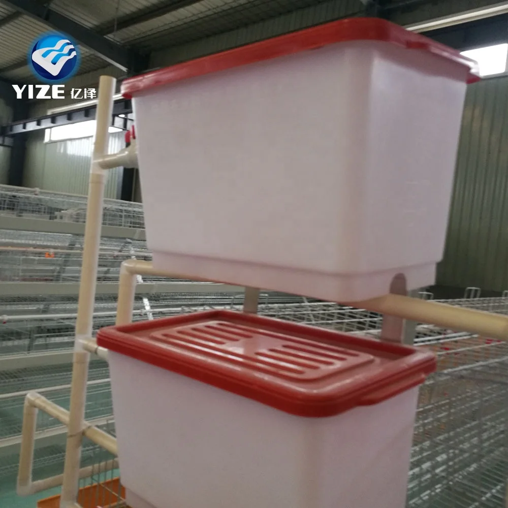 Breeding farm decompression water tank Transparent plastic water tank with float Thickened breeding accessories