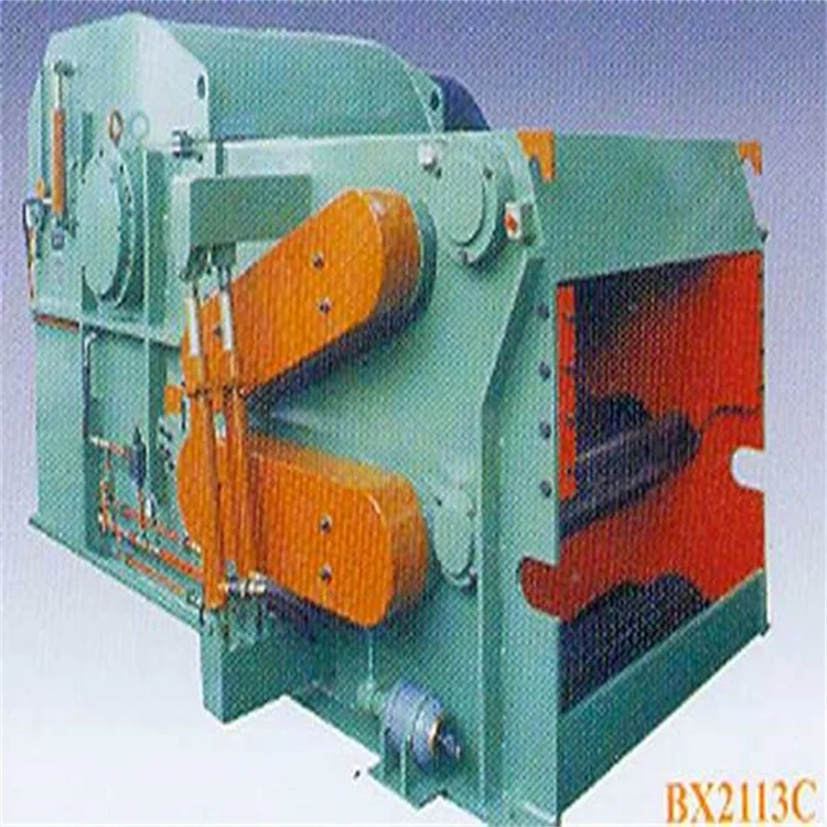 Factory Supplier Biomass Wood Chips Crusher Stationary Heavy Duty Drum Wood Chipper