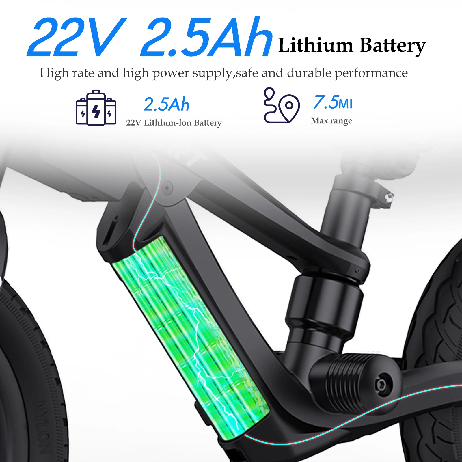 USA Warehouse Lithium Battery Powered Children Riding 12inch Electric Bicycle Toy Kids Balance Dirt Bike For Children