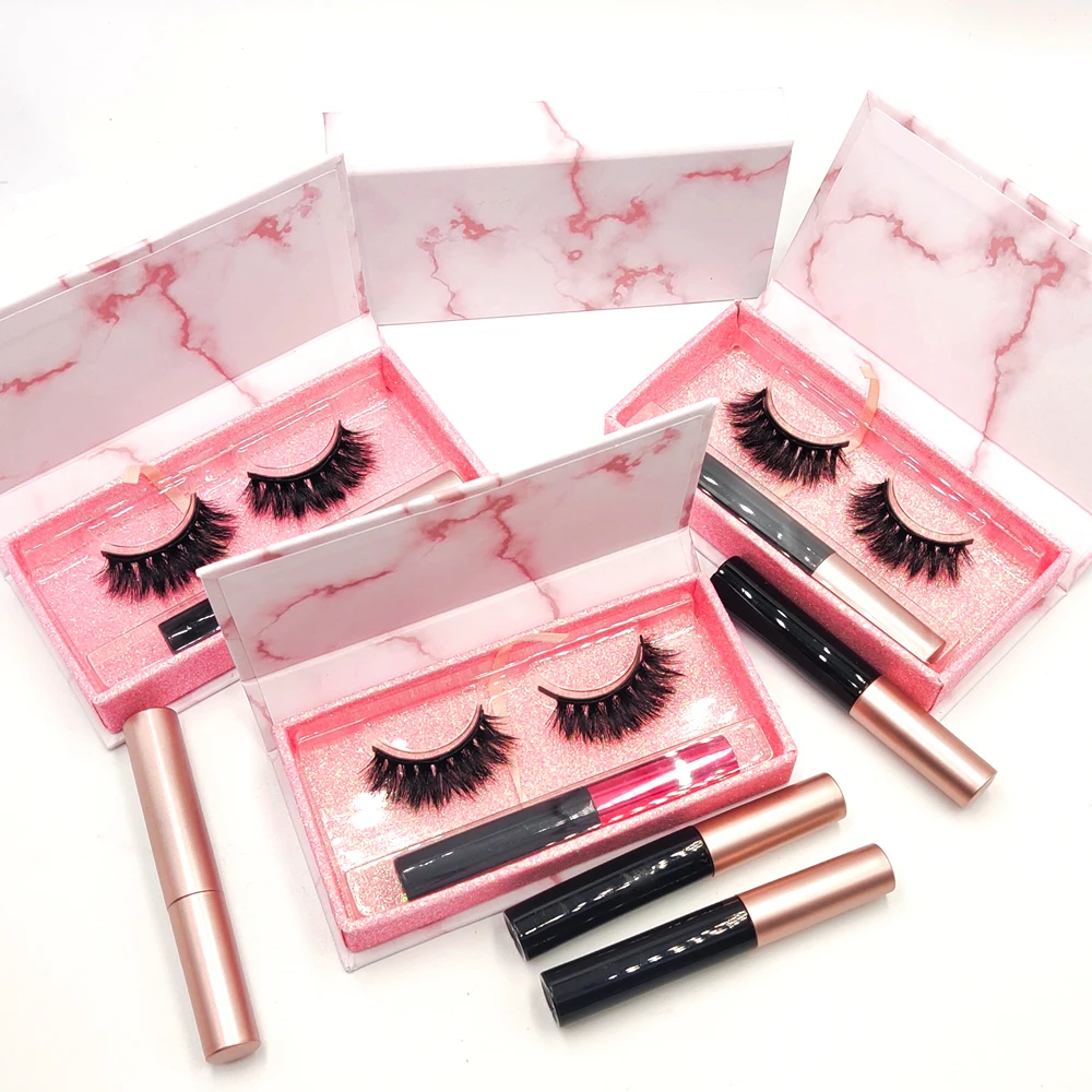 Оптовая продажа, магнитные ресницы из натуральной норки