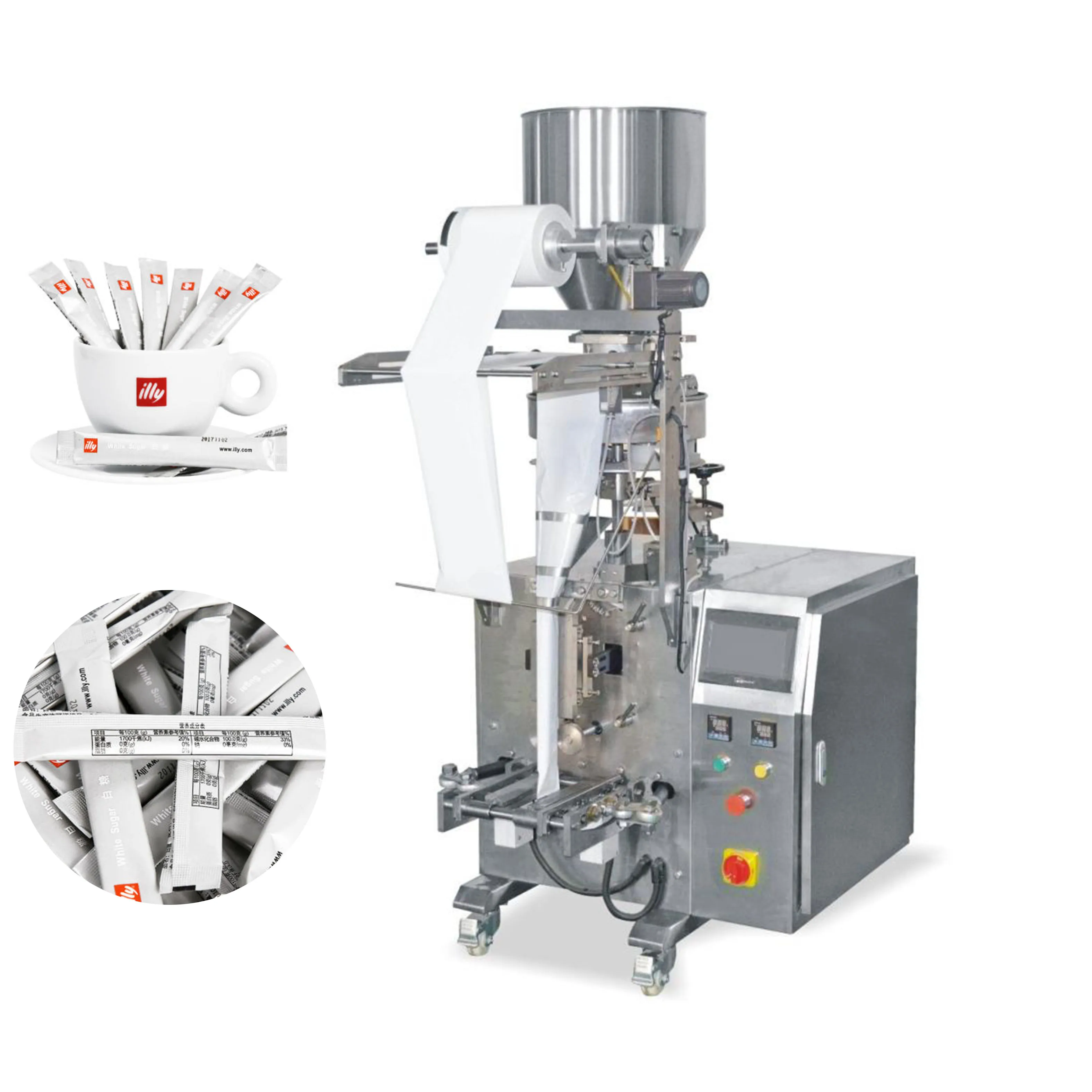 Mini machine for packing peanuts in Sachet