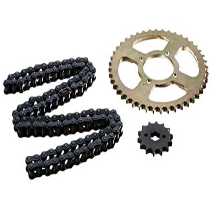 TERFU 428-14T 43T Motorcycle Chain And Sprocket Kits 45# steel/A3 steel For Bajaj Discover Chain Sprocket Set