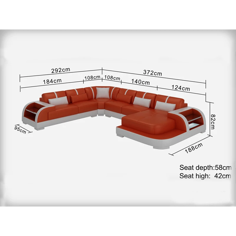 Luxury furniture up-holstered bedroom sets murphy massage king size bed home furniture living room sofas Bedroom Furniture bed