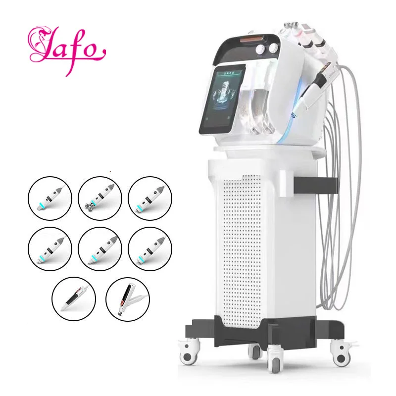 Professional 8 In 1 Aqua Peeling Machine Hydra Oxyge Facial Diamond Dermabrasion Machine Hydro Facials Machine