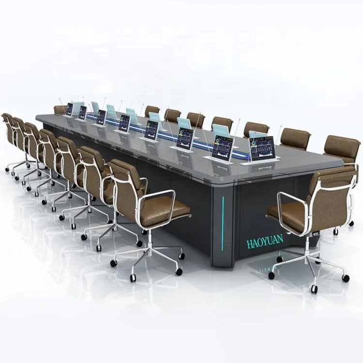 Оптовая продажа современный дизайн многофункциональный офисный стол для совещаний интегрированный конференц-зала по заводской цене встречи компании