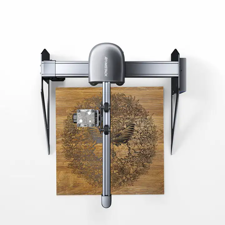 ATOMSTACK Portable Laser Engraver P7 40W Fixed Focus Custom Wood Engraving  5.5W CNC Mini Laser Engraver For Small Business