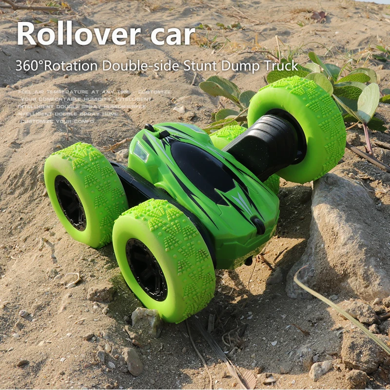 Qilong Remote Control Stunt Car Toys Advanced Technology Modern Novel Design Rc Climbing Off-Road Stunt Car 360 Toy For Kids
