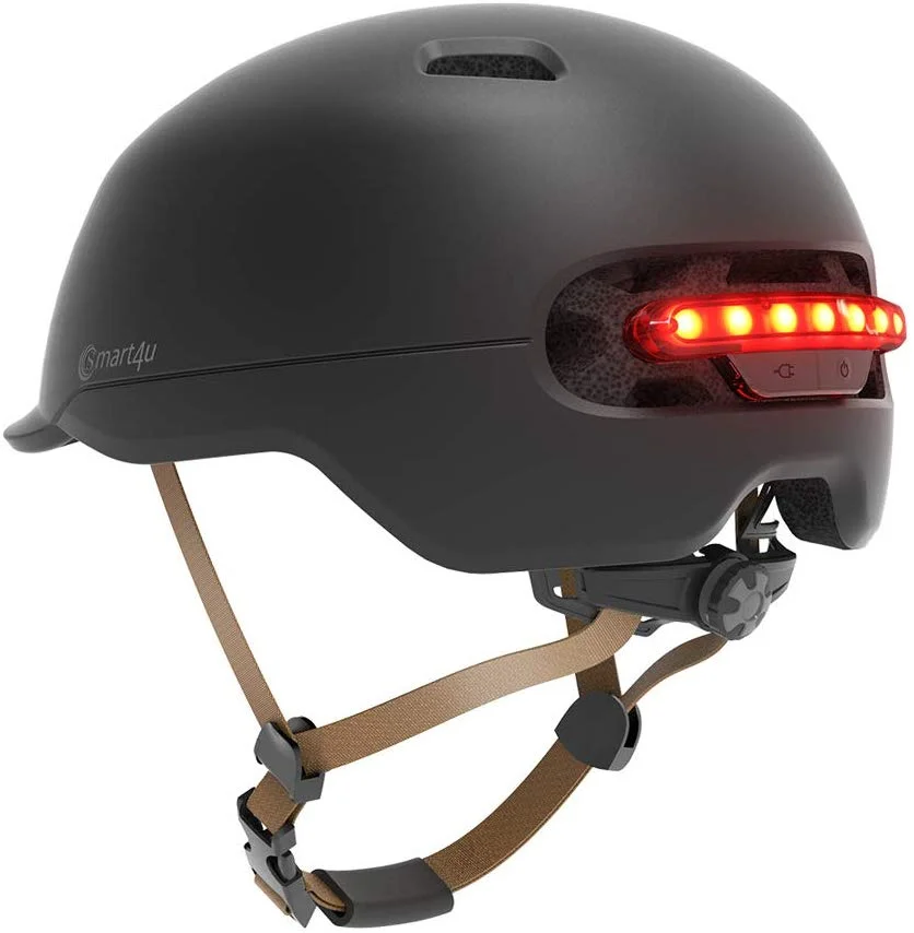 
Smart4u city light riding smart flash helmet road bike helmet safety cycling helmet 