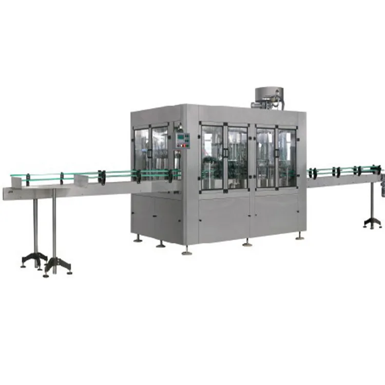 jiede carbonated beverage soda pure mineral water bottle filling capping sealing machine / filling production line automatic