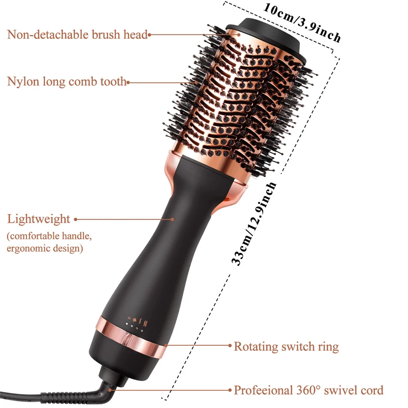 multifunction revlon hair dryer one step hair dryer volumizer hot air brush