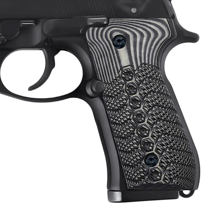 Beretta 92 accessories G10 gun grips for Beretta 92 96 Full Size G10 Gun Grips, Mechanical texture