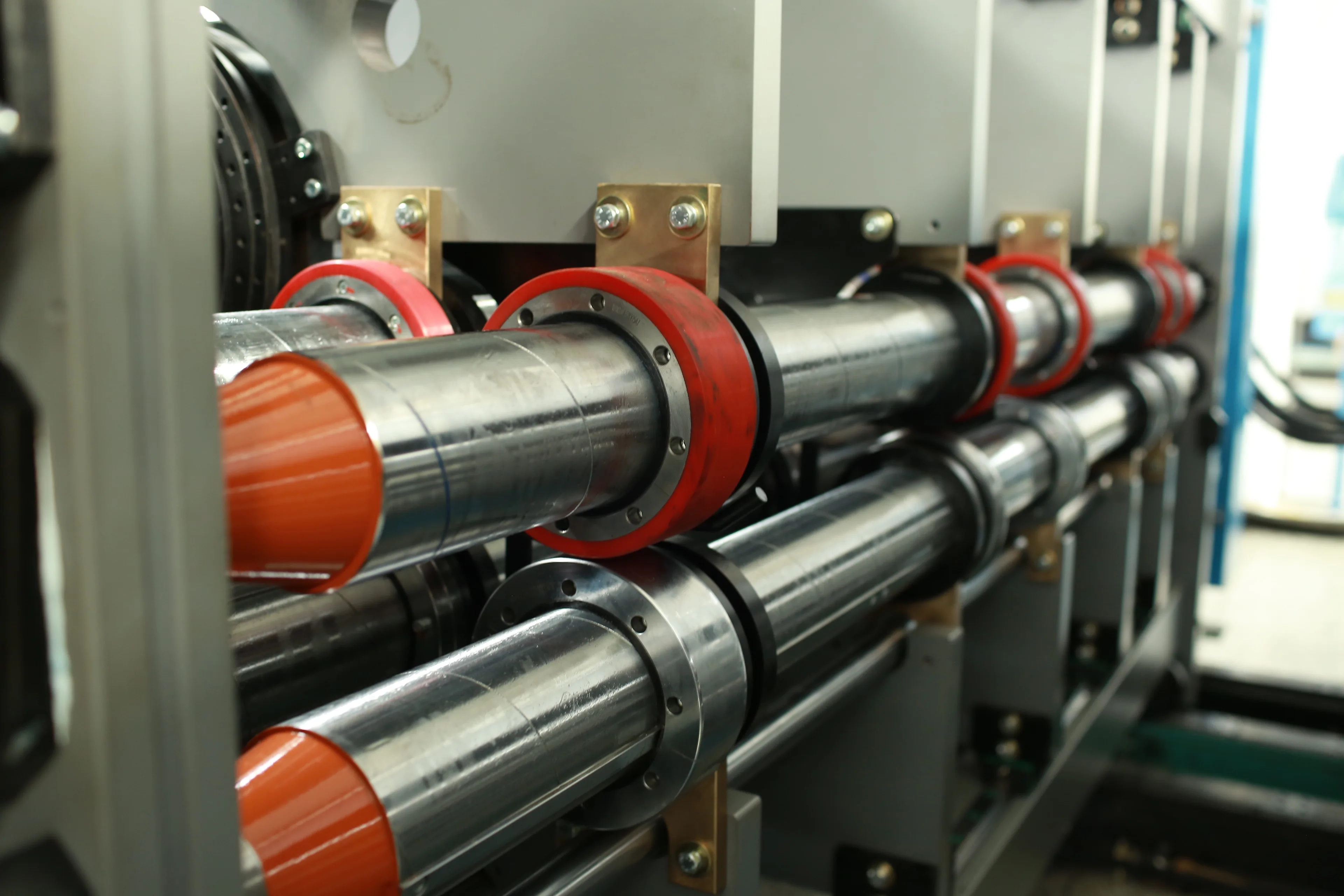 High Definition Vacuum Corrugated Board Flexo Printing Slotting Machine / Printing Soltting Machine