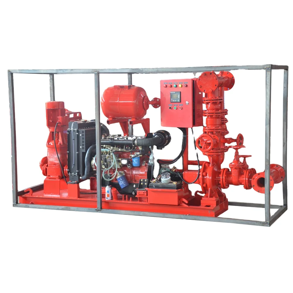 High Quality Diesel Engine Fire Fighting Pump