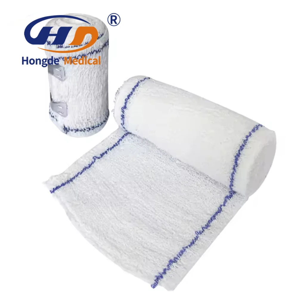 AJMED Manufacturer Hot Sale Spandex Cotton Crepe Elastic Bandage  5/7.5/10 cm