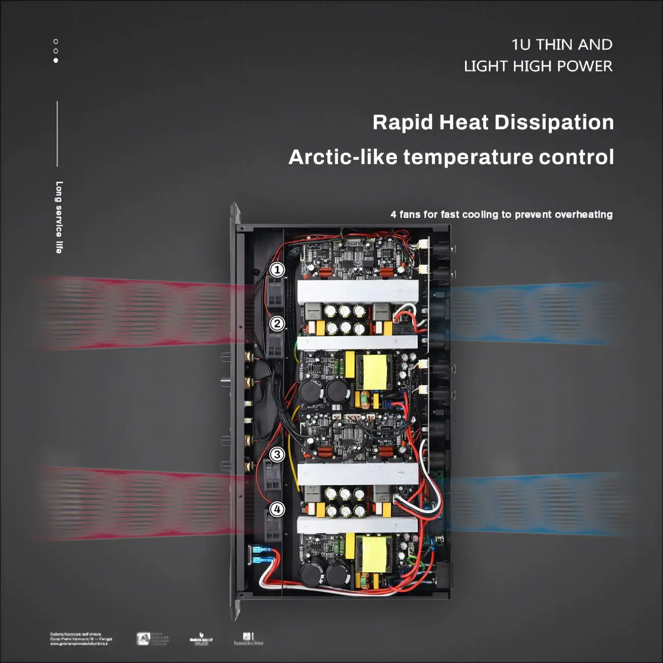 Plastic Digital Car Amplifier Made In China