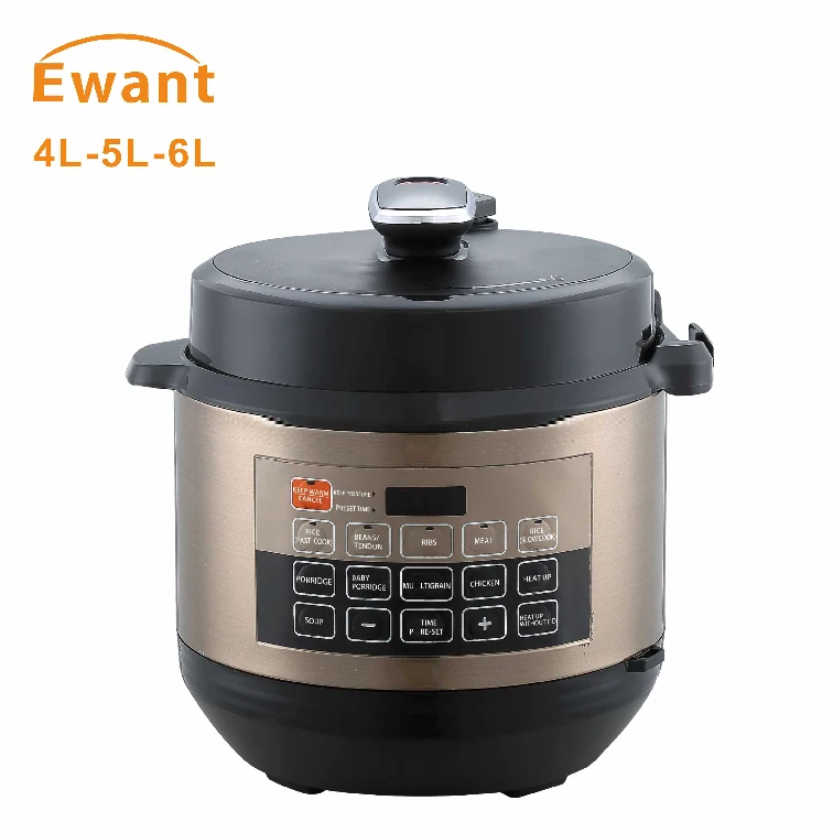 Высококачественная бытовая электрическая скороварка из нержавеющей стали 5 л 1000