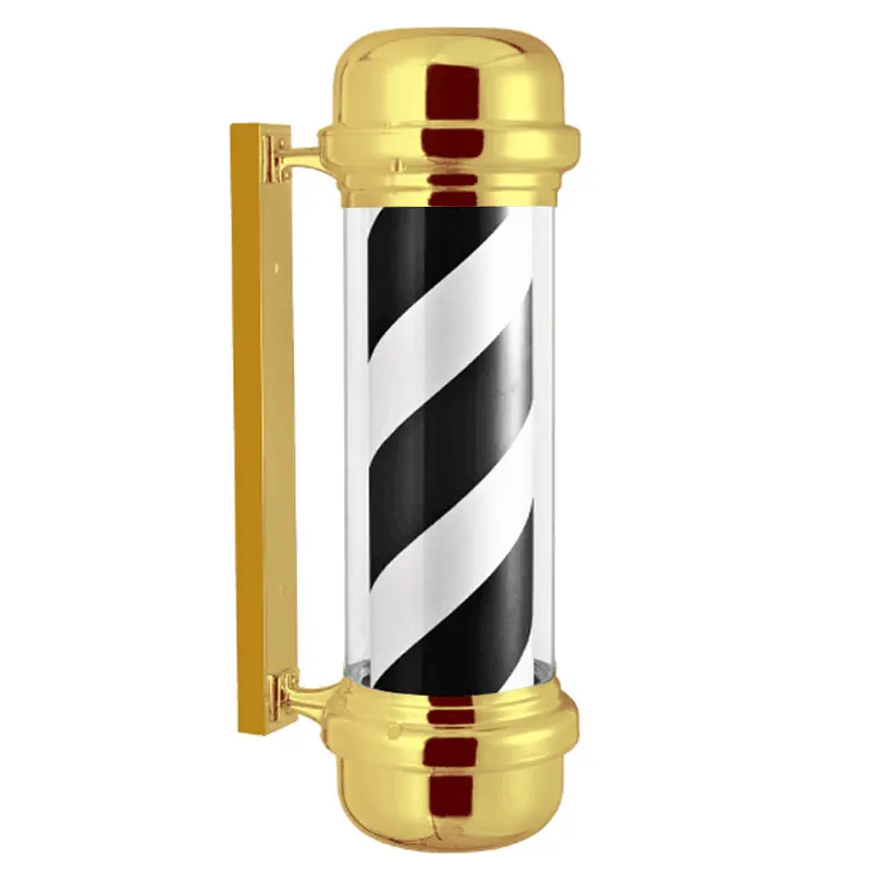 M313 Waterproof Bowl Shape Rotating Best Seller Outdoor Barber shop lamps Barber Shop Pole