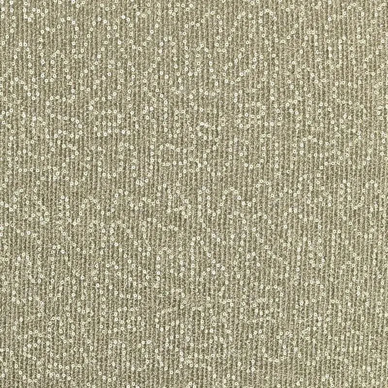 New  embroidery 3mm sequin jijimi fabric gold sequin fabric knitting pleat embroidery fabric