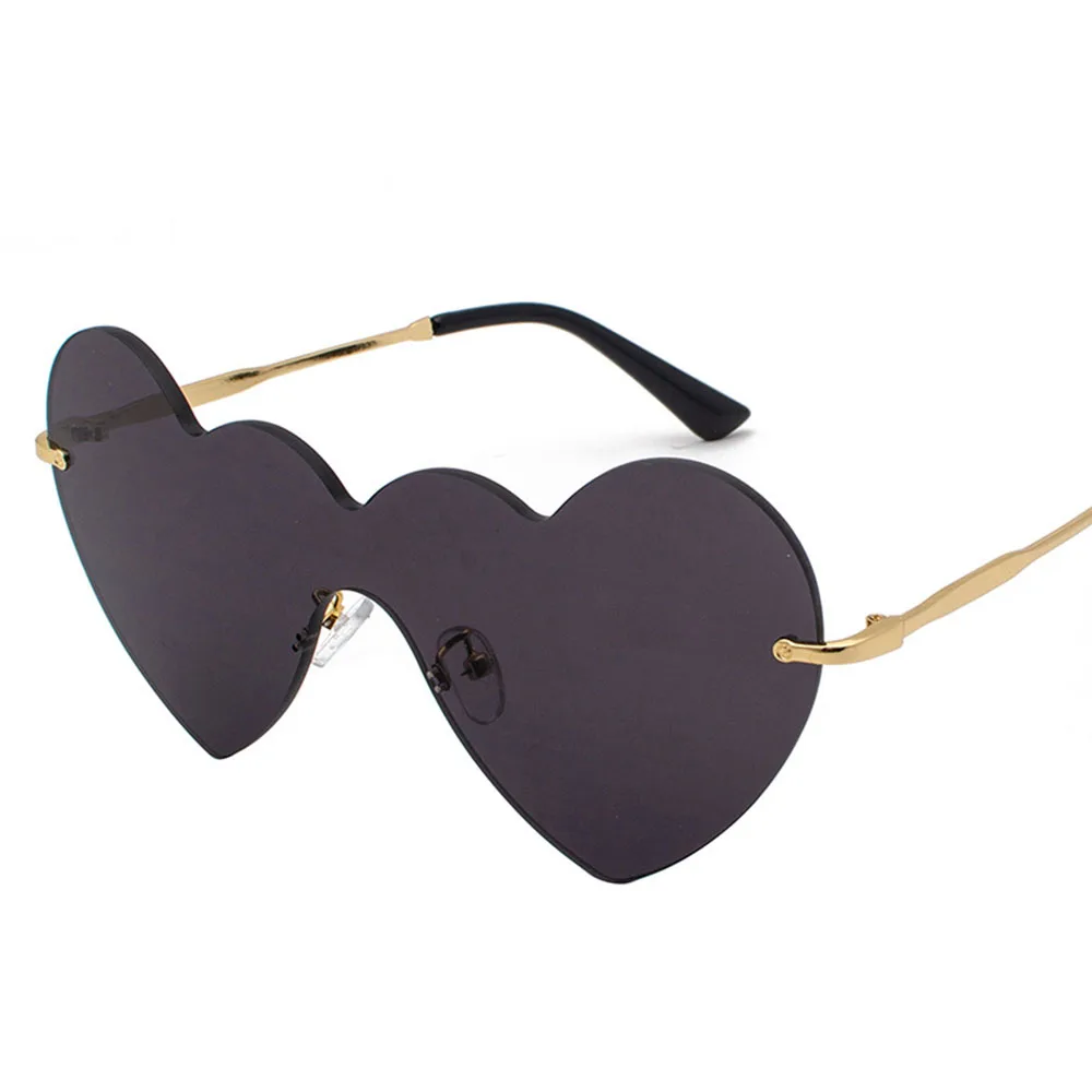 Custom Logo 2020 Designer Women Sun Glasses UV400 Polarized Sunglasses Vintage Heart Shaped Sunglasses