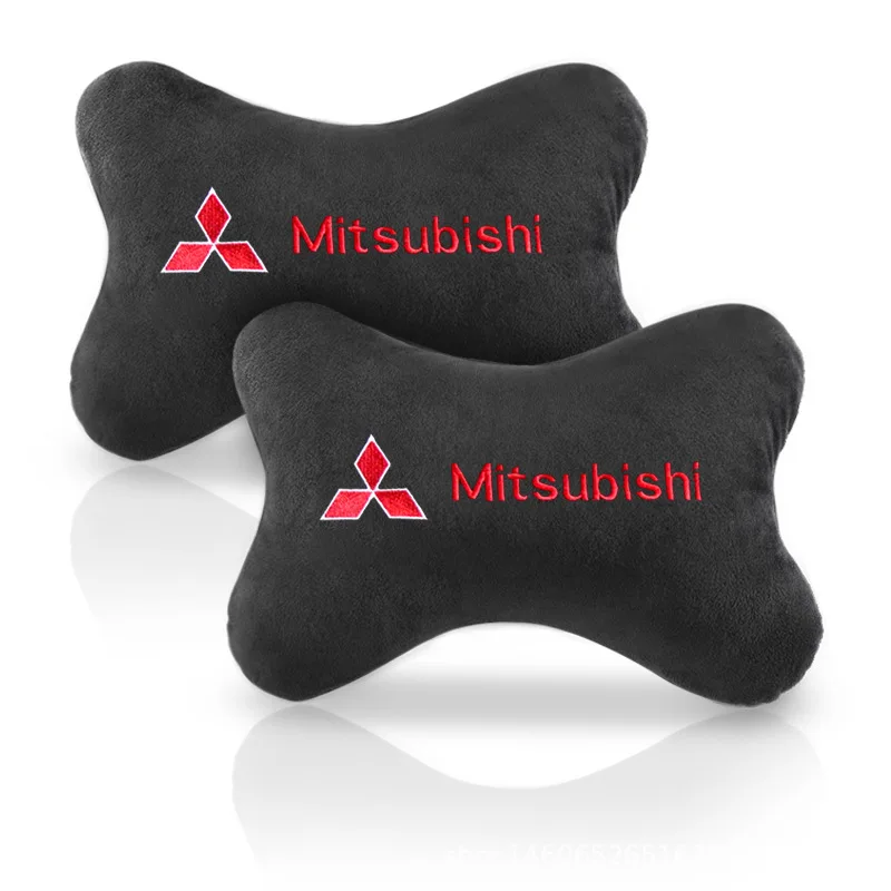 Custom Brand Car Neck  Polyester Soft Headrest Pillow Designer Headrest Pillow For Car Accessories Car Gifts Idea