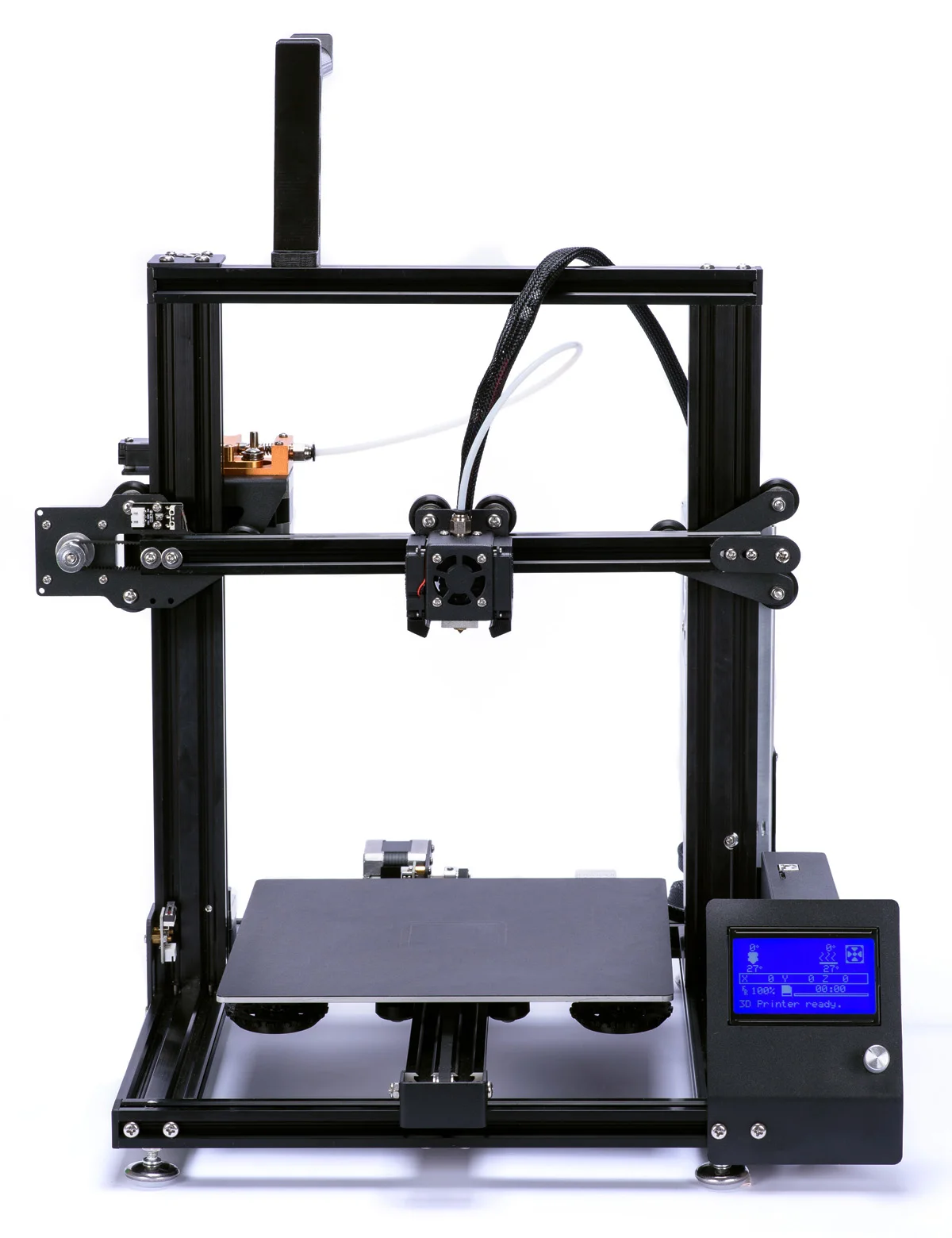 Free shipping cost of new model HC-Maker CS20 with wifi, auto leveling, double fans and hot bed 3d printer
