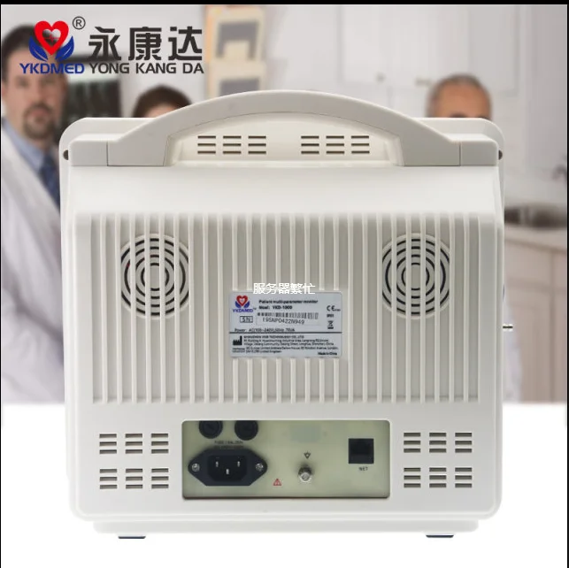 Hot-selling Hospital Medical ECG SpO2 BP TEMP ICU Ambulance Vital Sign Monitor Portable Multiparameter Patient Monitor For Human