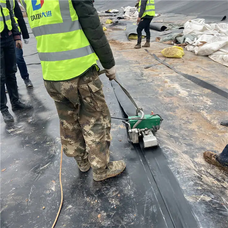 ASTM стандартная геомембрана, HDPE геомембрана толщиной 1,5 мм