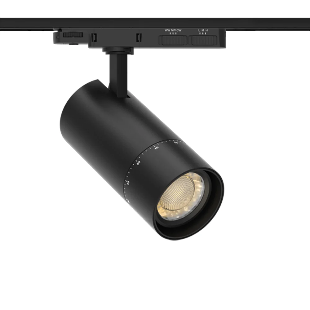 LED Commercial Lighting Pendant Spotlight Surface Mounted Hotel Track Light COB Ceiling Live Room Clothing Store Track Light