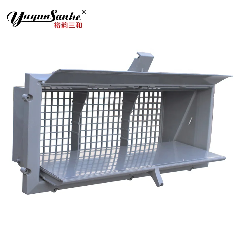 Side wall air inlet for poultry house swine farm ventilation