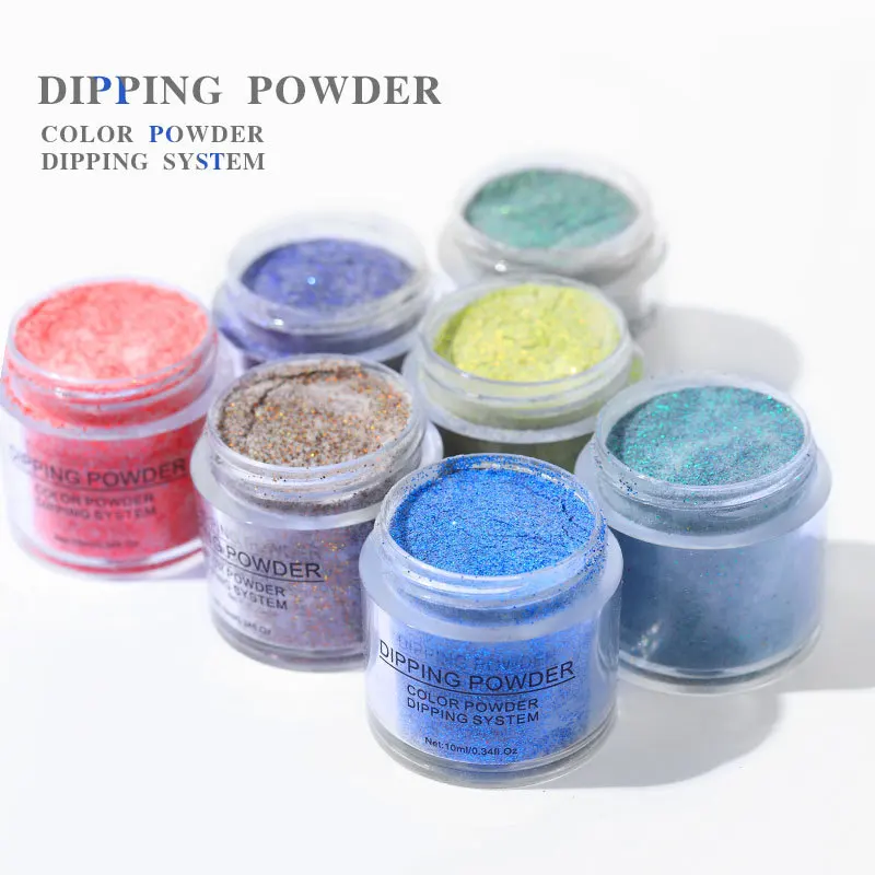 
Wholesale High Quality Quick Nail Carving Pigment Diamond Glitter Nail Acrylic Dipping Powder 